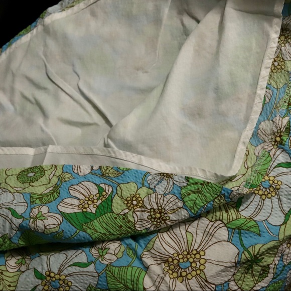 Gap Green & Blue Floral Skirt, size 1 - Picture 5 of 5